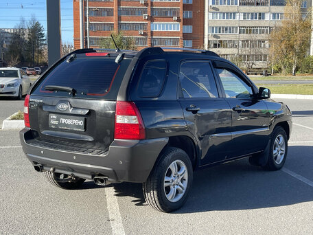 2006 Kia Sportage II, чёрный, 725000 рублей, вид 5