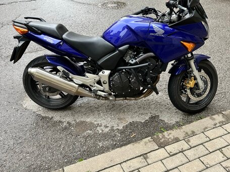 2005 Honda CB 600S, синий, 350000 рублей, вид 1