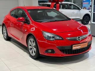 2013 Opel Astra GTC J Рестайлинг, красный, 699000 рублей, вид 3