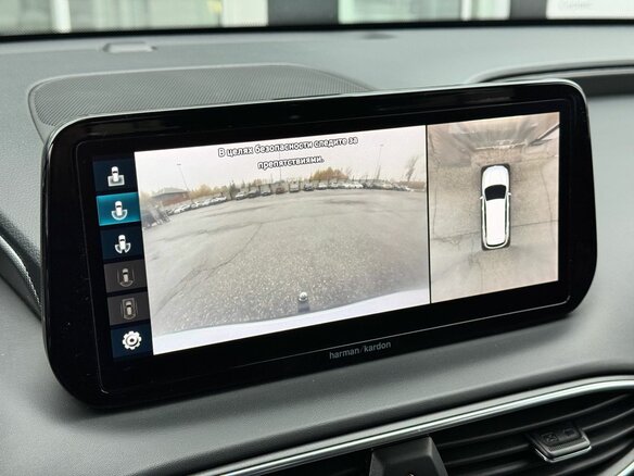 2021 Hyundai Santa Fe IV Рестайлинг, белый, 3067000 рублей - вид 17
