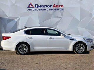 2014 Kia Quoris I Рестайлинг, белый, 1474000 рублей, вид 4