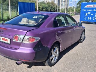 2002 Mazda 6 I (GG), фиолетовый, 199000 рублей, вид 3