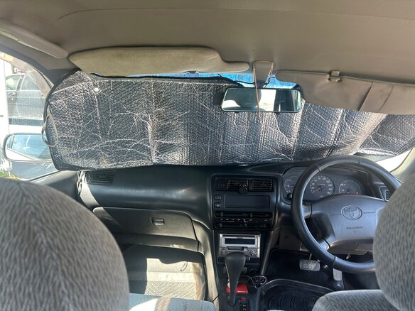 2002 Toyota Sprinter VII (E100), белый, 260000 рублей - вид 9