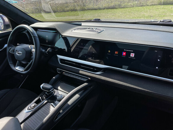 2024 Geely Monjaro I, серый - вид 8