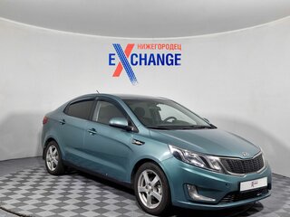2011 Kia Rio 4-speed III, зелёный, 642000 рублей, вид 3
