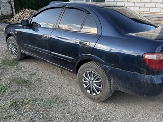 2005 Nissan Almera II (N16) Рестайлинг, синий, 300000 рублей, вид 4