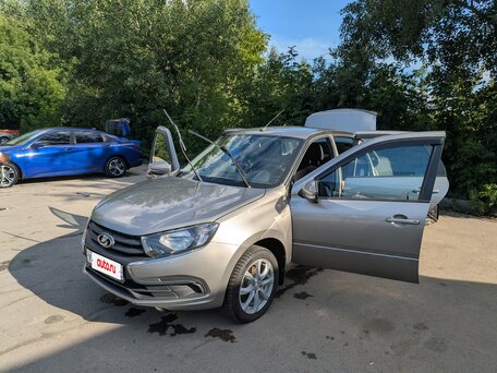 2021 Lada (ВАЗ) Granta I Рестайлинг, золотистый, 680000 рублей, вид 4