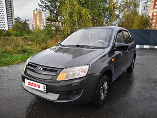 2015 Lada (ВАЗ) Granta I, серый, 400000 рублей, вид 1