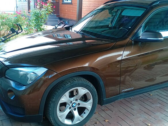2013 BMW X1 20d I (E84) Рестайлинг, коричневый - вид 7