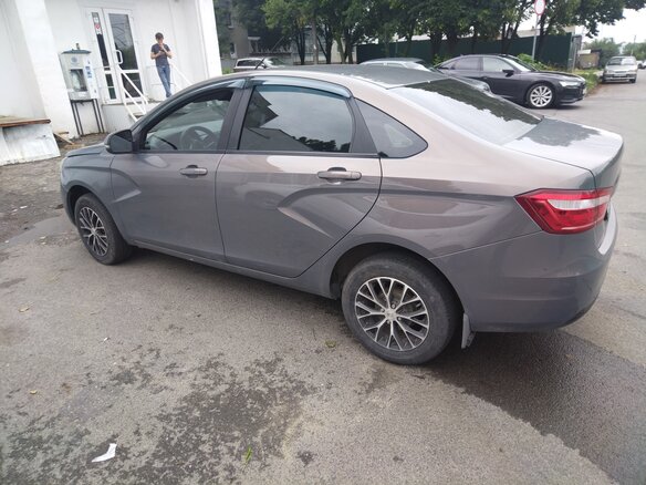 2019 Lada (ВАЗ) Vesta I, серый, 790000 рублей - вид 7