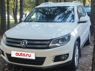 2012 Volkswagen Tiguan I Рестайлинг, белый, 1149000 рублей, вид 1