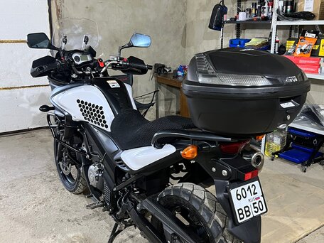 2013 Suzuki V-Strom DL 650, белый, 610000 рублей, вид 4