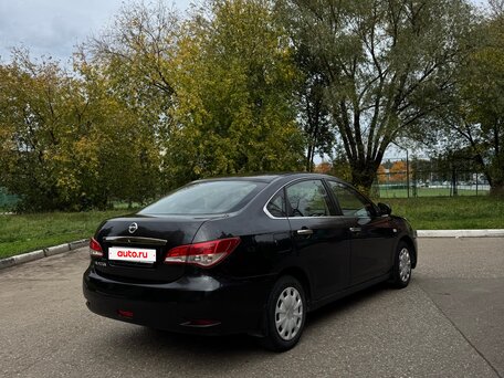 2013 Nissan Almera III (G15), чёрный, 525000 рублей, вид 4
