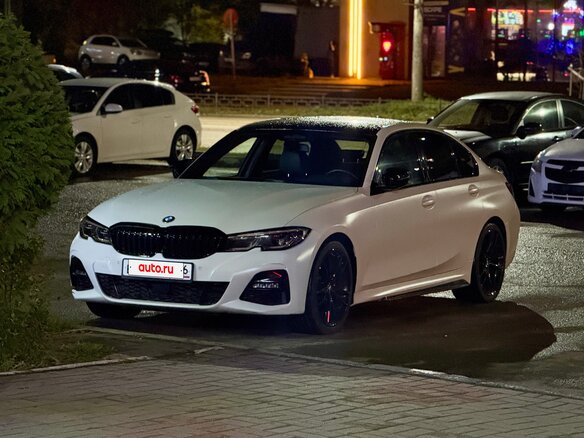 2019 BMW 3 серии 320d xDrive VII (G2x), белый