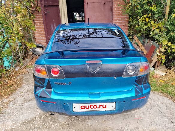 2005 Mazda 3 I (BK), синий, 400000 рублей - вид 5