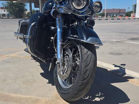2001 Harley-Davidson Road King, чёрный, 900000 рублей, вид 4
