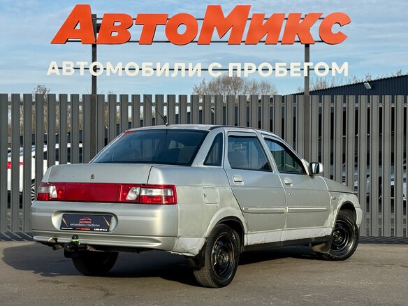 2005 Lada (ВАЗ) 2110, серебристый, 95000 рублей - вид 5
