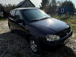 2008 Lada (ВАЗ) Kalina I, синий, 170000 рублей, вид 4