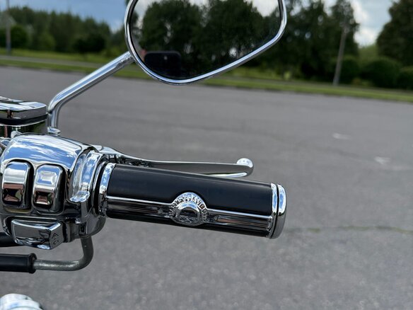 2006 Harley-Davidson Fat Boy, чёрный, 750000 рублей - вид 11