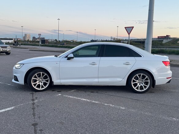 2016 Audi A4 V (B9), белый, 1699999 рублей - вид 4