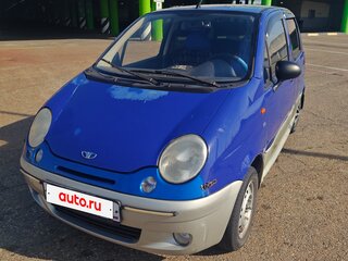 2007 Daewoo Matiz Best I Рестайлинг, синий, 135000 рублей, вид 3
