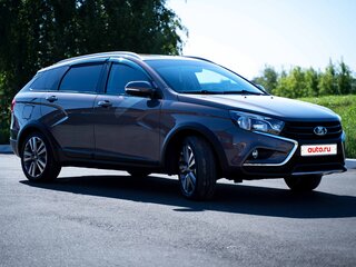 2021 Lada (ВАЗ) Vesta SW Cross I, серый, 1390000 рублей, вид 3