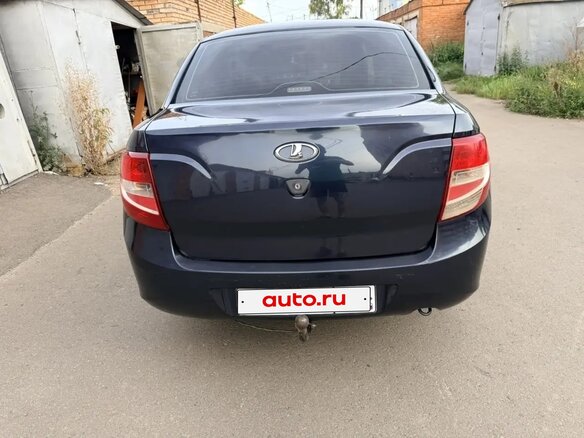 2012 Lada (ВАЗ) Granta I, синий - вид 2