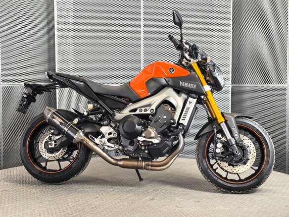 2014 Yamaha MT-09 (FZ-09), оранжевый, 727000 рублей