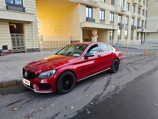 2014 Mercedes-Benz C-Класс 180 IV (W205), красный, 1190000 рублей, вид 2