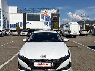 2022 Hyundai Elantra VII (CN7), белый, 1765000 рублей, вид 3