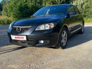 2006 Mazda 3 I (BK) Рестайлинг, чёрный, 300000 рублей, вид 1