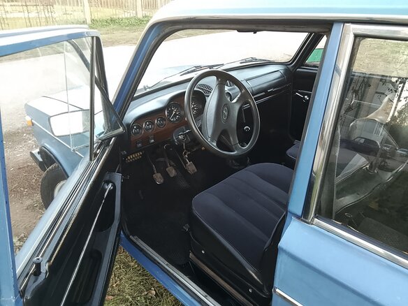 1986 Lada (ВАЗ) 2106, синий, 170000 рублей - вид 5