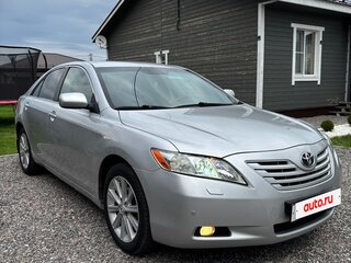 2008 Toyota Camry VI (XV40), серебристый, 990000 рублей, вид 1