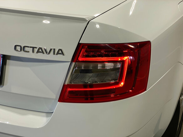 2019 Skoda Octavia III (A7) Рестайлинг, белый, 2100000 рублей - вид 7