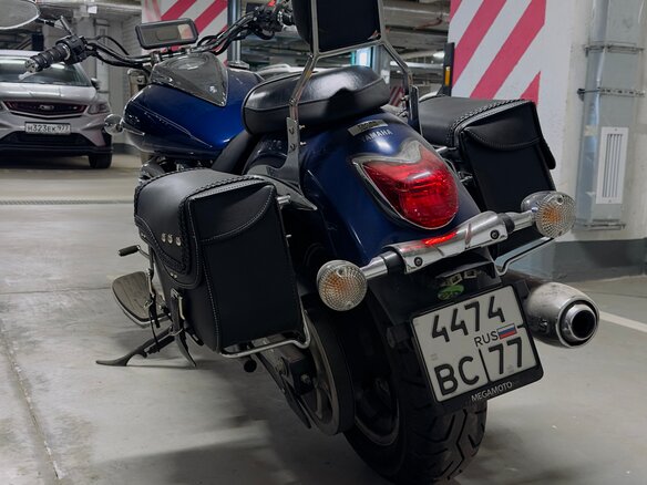 2011 Yamaha XVS950, синий, 700000 рублей - вид 9