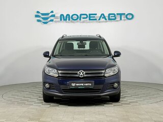 2013 Volkswagen Tiguan I Рестайлинг, синий, 1160000 рублей, вид 2