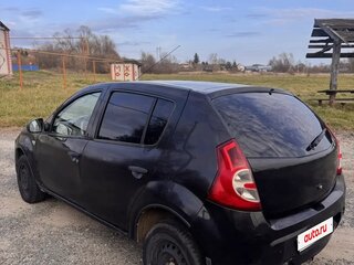 2011 Renault Sandero I, чёрный, 169000 рублей, вид 4