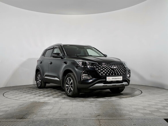 2024 Chery Tiggo 4 Pro I Рестайлинг, чёрный, 1395000 рублей - вид 2