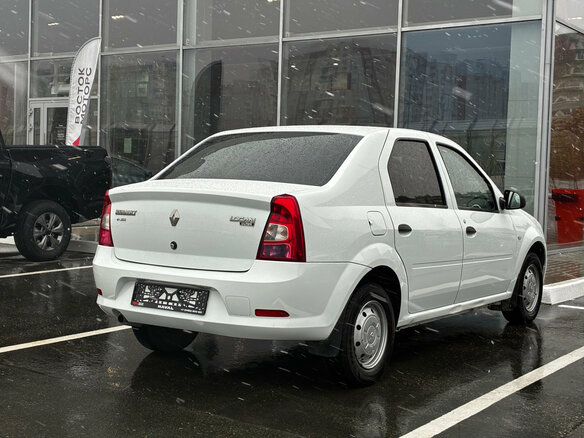 2014 Renault Logan I Рестайлинг, белый - вид 5