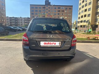 2014 Lada (ВАЗ) Kalina II, серый, 460000 рублей, вид 4