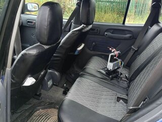 1996 Toyota RAV4 I (XA10), голубой, 450000 рублей, вид 4