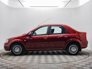 2010 Renault Logan I Рестайлинг, красный, 406000 рублей, вид 2