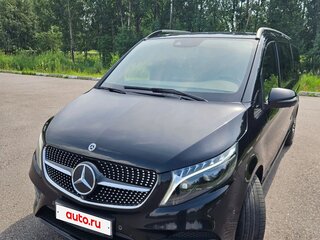 2022 Mercedes-Benz V-Класс Extra Long 300 d экстра длинный III (W447) Рестайлинг, чёрный, 7600000 рублей, вид 2