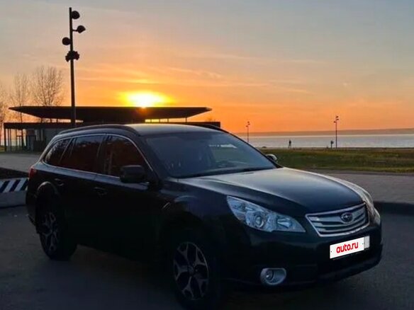 2011 Subaru Outback IV, чёрный, 1100000 рублей - вид 3