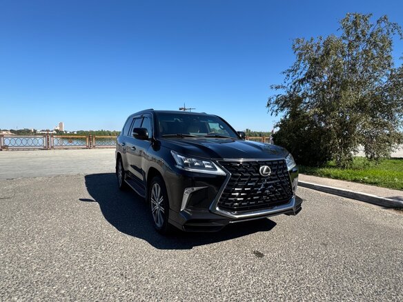 2020 Lexus LX 450d III Рестайлинг 2, чёрный, 9900000 рублей - вид 3