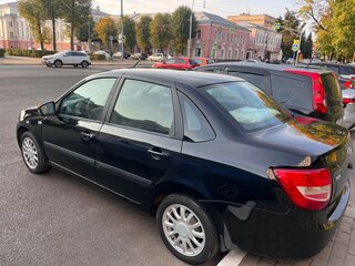 2015 Lada (ВАЗ) Granta I, чёрный, 480000 рублей, вид 4