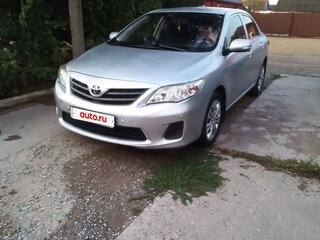 2012 Toyota Corolla X (E140, E150) Рестайлинг, серебристый, 970000 рублей, вид 2