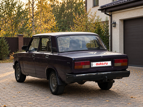 2004 Lada (ВАЗ) 2107, фиолетовый, 68000 рублей - вид 3
