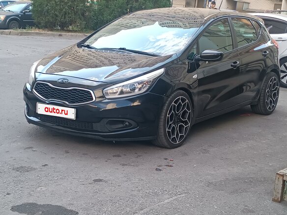 2012 Kia Ceed II, чёрный, 860000 рублей