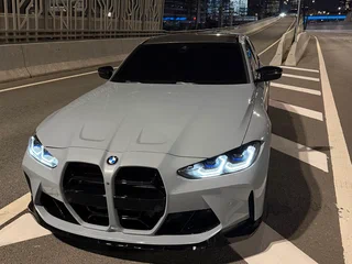 2021 BMW M3 Competition Package VI (G80), серебристый, 6900000 рублей, вид 2